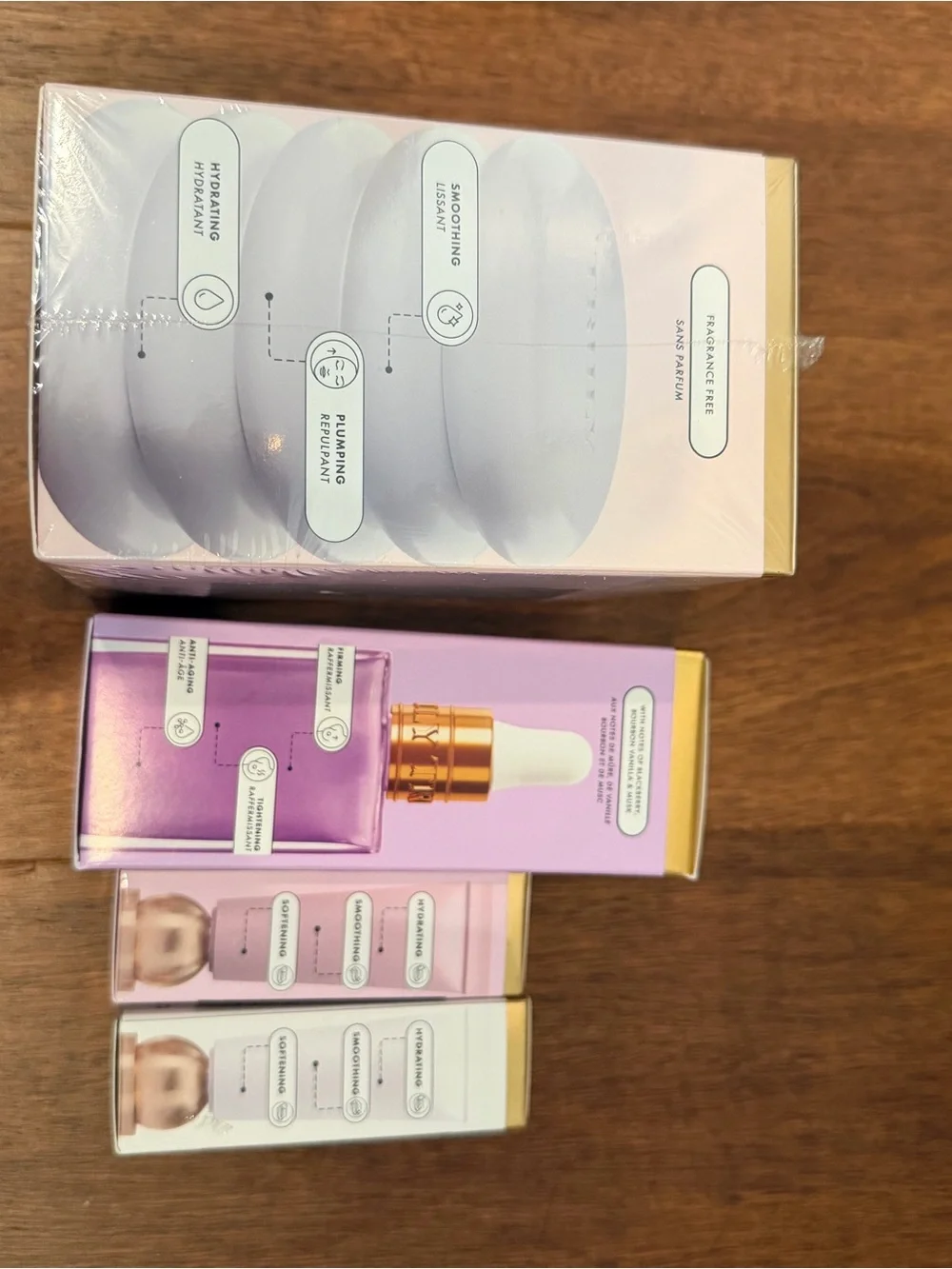 TRULY Pink Cloud Cream Pro-Peptide Facial Moisturizer & Serum Set, Lippies